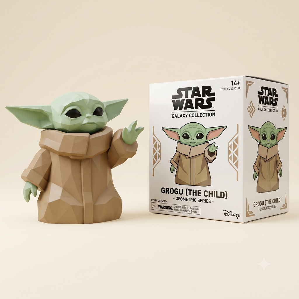 Grogu, Baby Yoda Figürü | Premium Koleksiyon Figürü