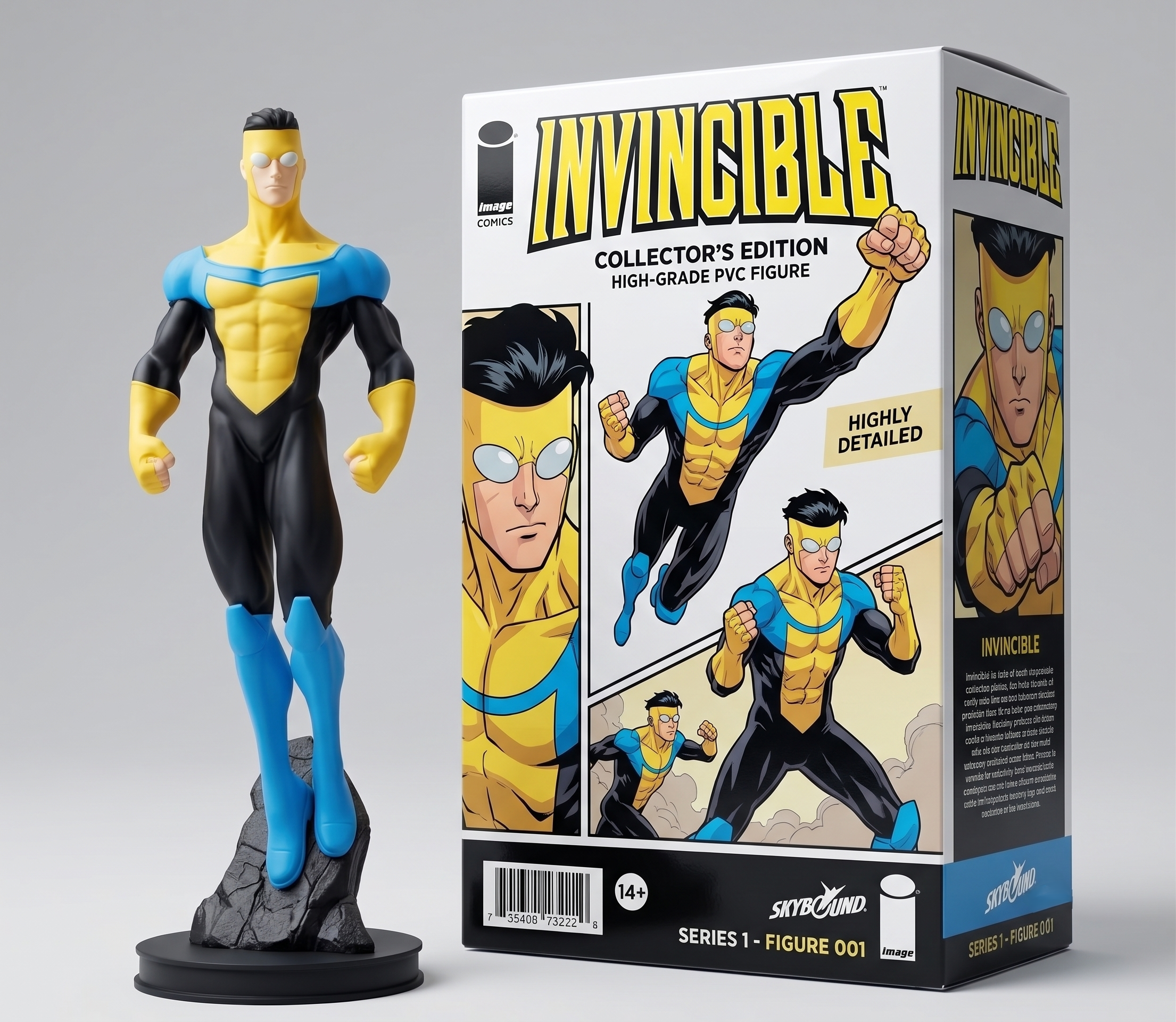 Invincible Dekoratif Figür | Premium Koleksiyon Figürü