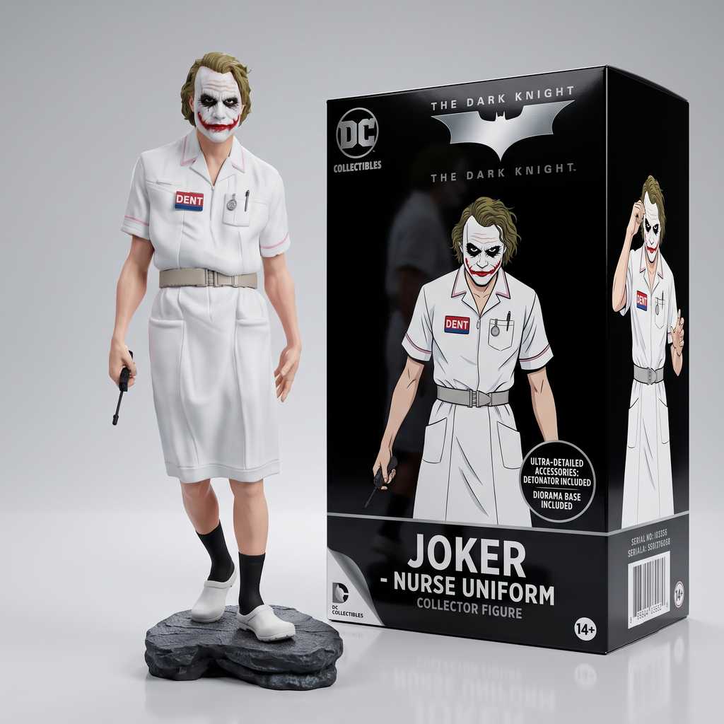 Joker Hemşire Figürü | Premium Koleksiyon Figürü