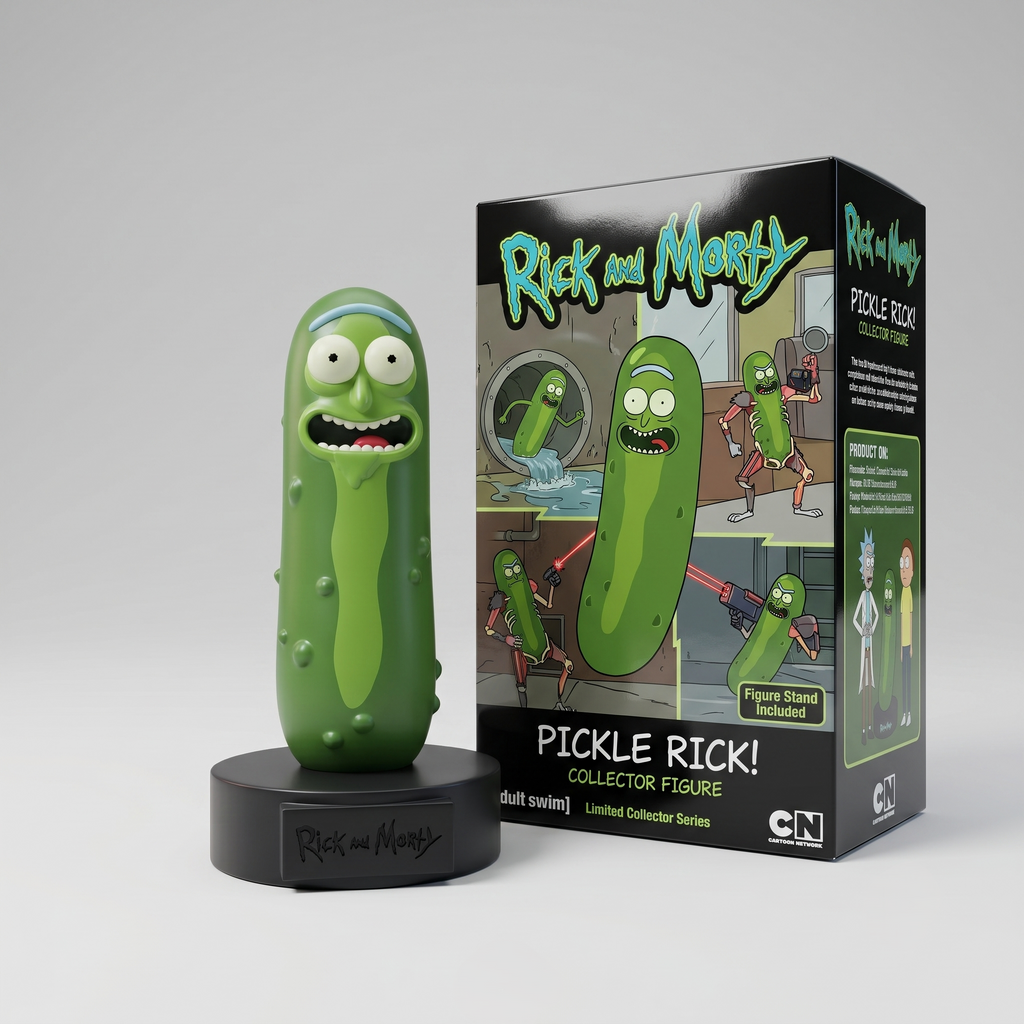Rick and Morty, Pickle Rick | Premium Koleksiyon Figürü