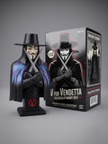 V for Vendetta Dekoratif Büst | Premium Koleksiyon Figürü (15cm)